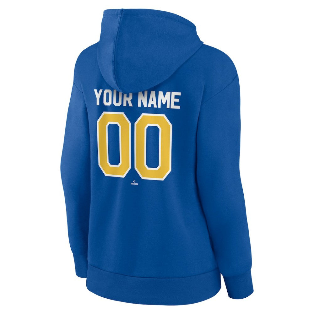 Seattle Mariners Women's Personalized Cooperstown Collection Winning Streak Pullover Hoodie - MLB Hoodies