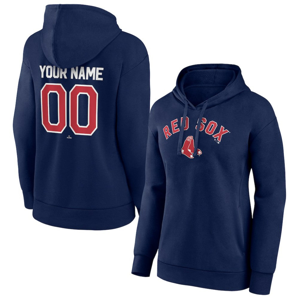 Boston Red Sox Women's Personalized Team Winning Streak Pullover Hoodie - MLB Hoodies
