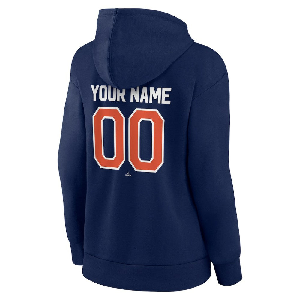 Detroit Tigers Women's Personalized Team Winning Streak Pullover Hoodie - MLB Hoodies