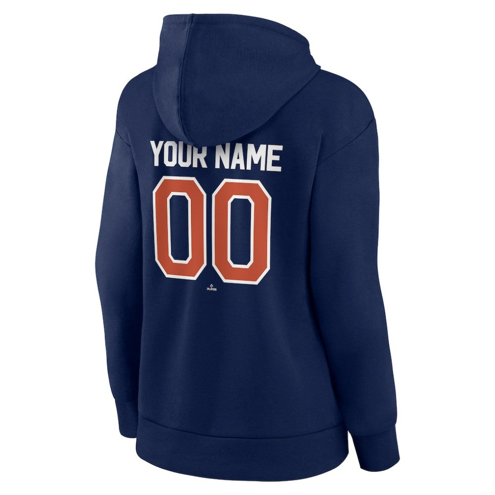 Houston Astros Women's Personalized Team Winning Streak Pullover Hoodie - MLB Hoodies