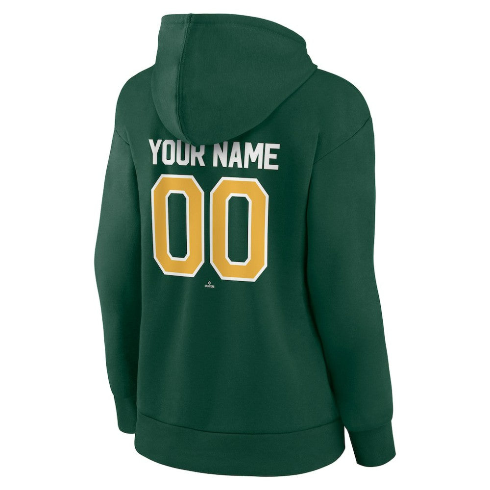 Athletics Women's Personalized Team Winning Streak Pullover Hoodie - MLB Hoodies