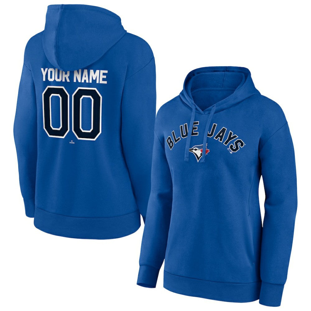 Toronto Blue Jays Women's Personalized Team Winning Streak Pullover Hoodie - MLB Hoodies