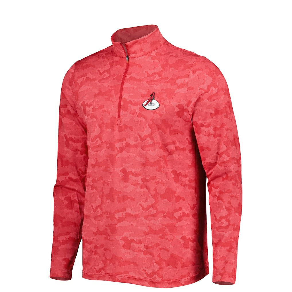 Arizona Cardinals Antigua Brigade Throwback Quarter-Zip Top | NFL Sale