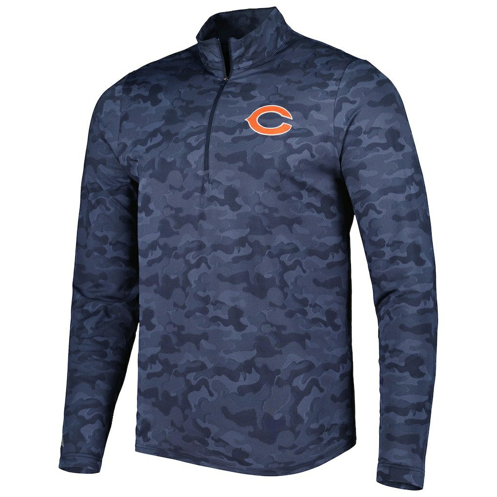 Chicago Bears Antigua Brigade Quarter-Zip Sweatshirt | NFL Hot