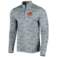 Chicago Bears Antigua Brigade Throwback Quarter-Zip Top | NFL Online
