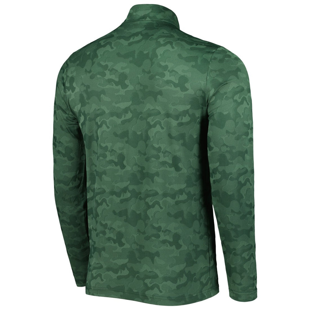 Green Bay Packers Antigua Brigade Quarter-Zip Sweatshirt | NFL New