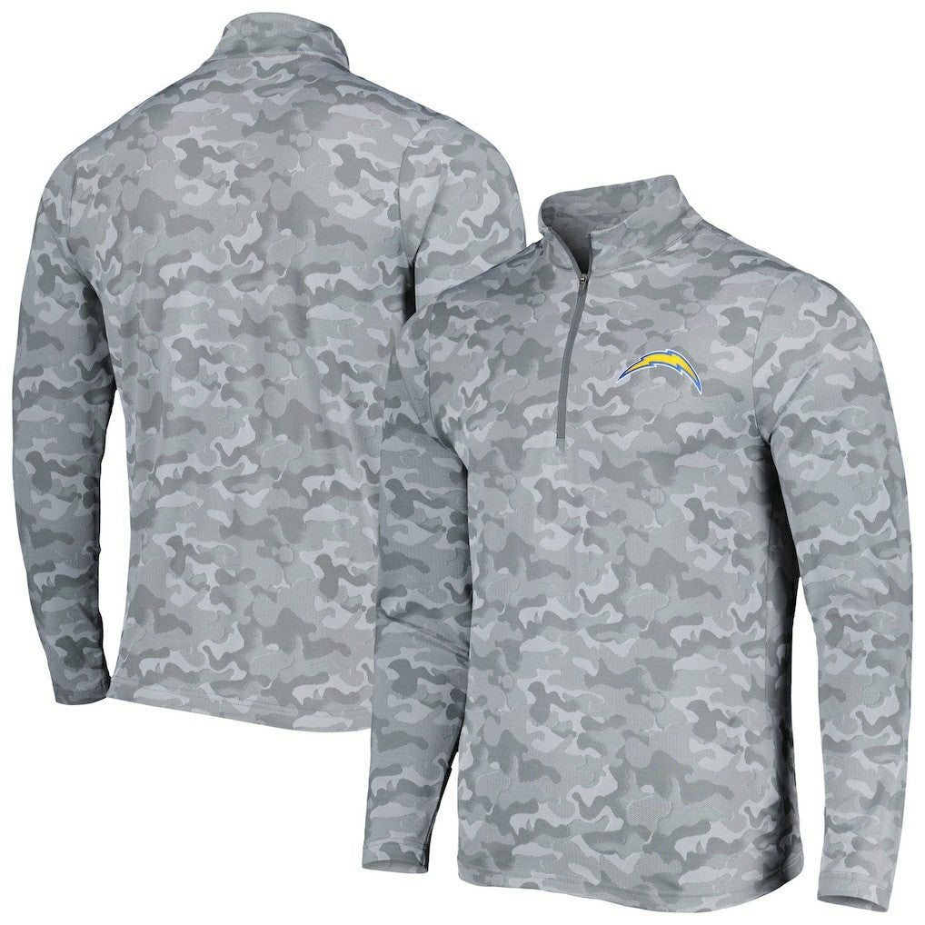 Los Angeles Chargers Antigua Brigade Quarter-Zip Sweatshirt | NFL Near me