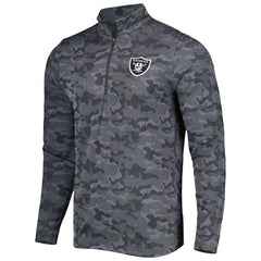 Las Vegas Raiders Antigua Brigade Quarter-Zip Sweatshirt | NFL Hot