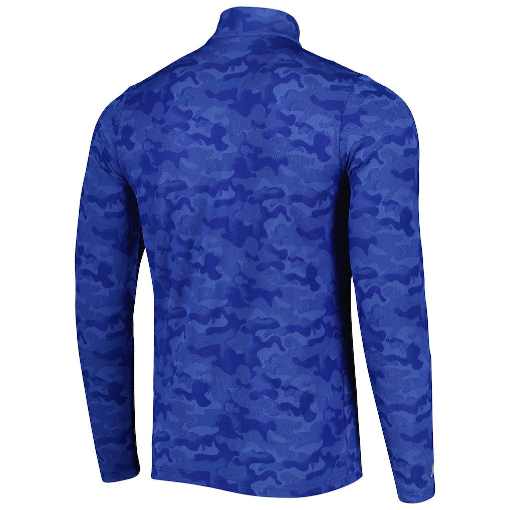 New England Patriots Antigua Brigade Throwback Quarter-Zip Top | NFL Online