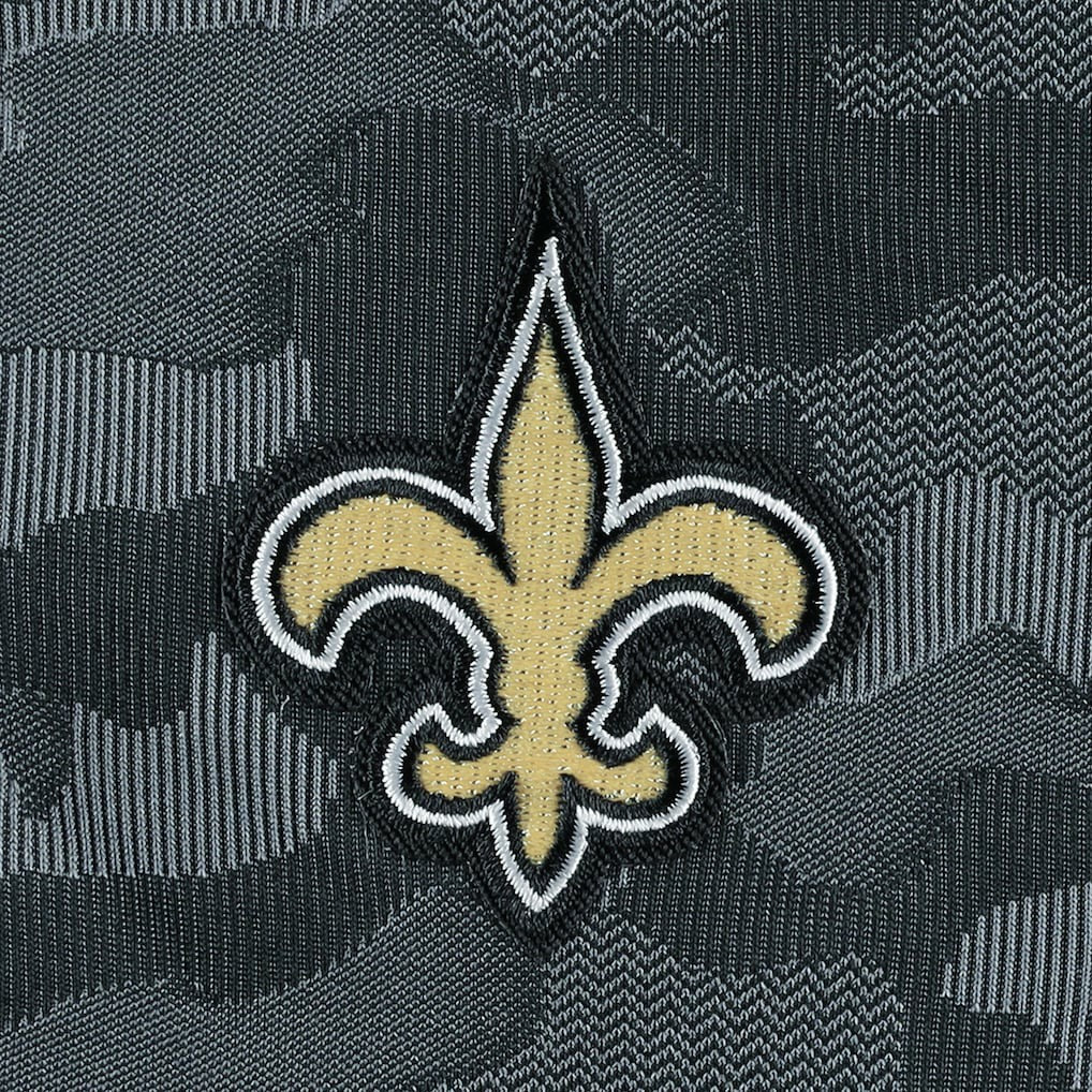 New Orleans Saints Antigua Brigade Quarter-Zip Sweatshirt | NFL Outlet