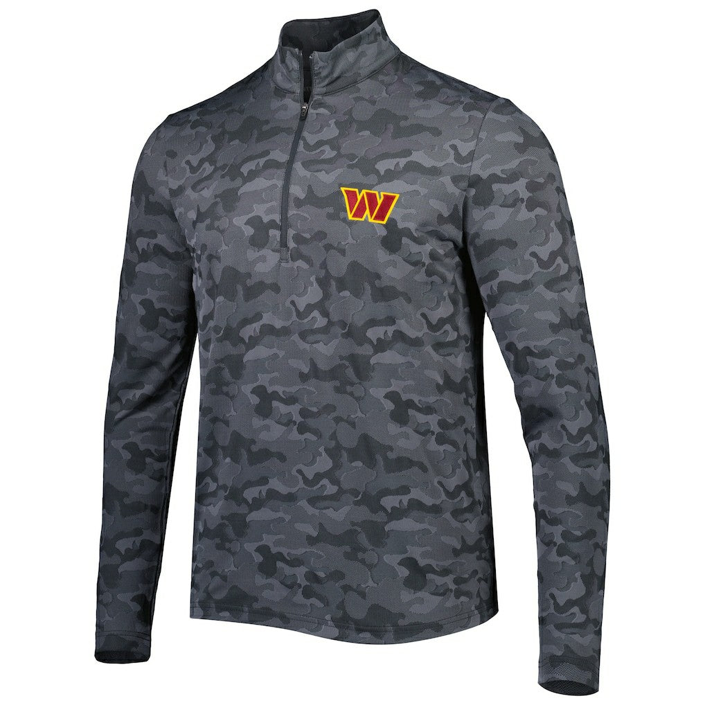Washington Commanders Antigua Brigade Quarter-Zip Sweatshirt | NFL Near me