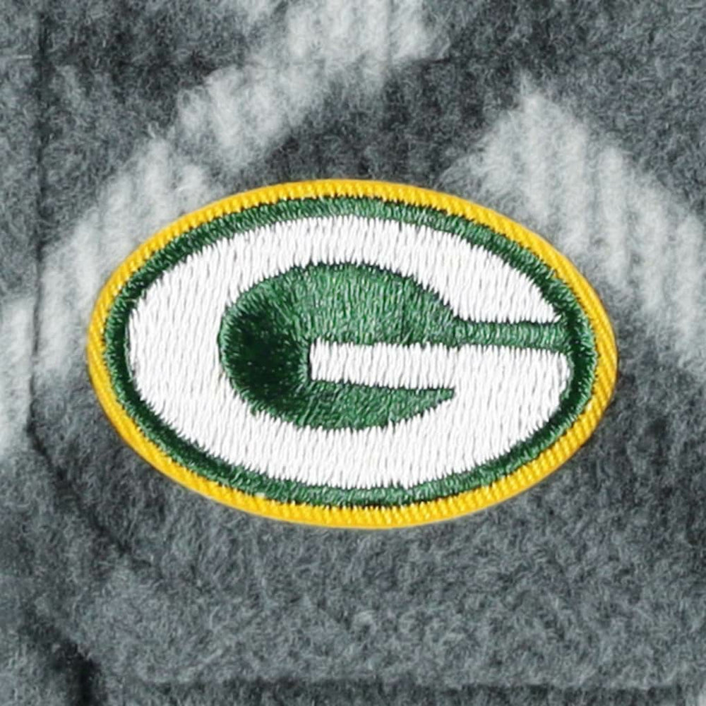 Green Bay Packers Antigua Industry Flannel Button-Up Shirt Jacket | NFL On sale
