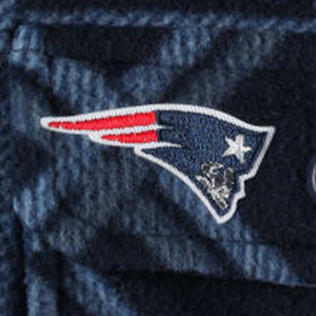 New England Patriots Antigua Industry Flannel Button-Up Shirt Jacket | NFL Outlet