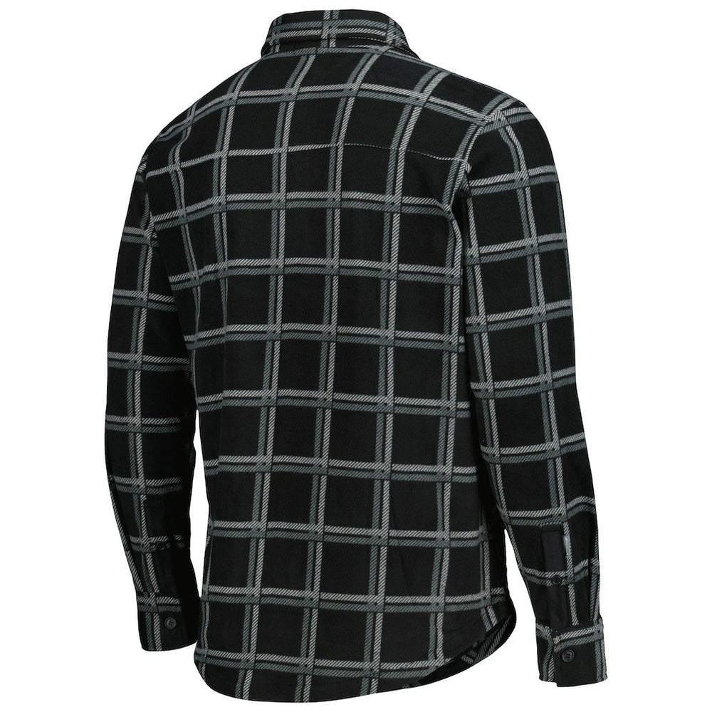 Las Vegas Raiders Antigua Industry Flannel Button-Up Shirt Jacket | NFL US