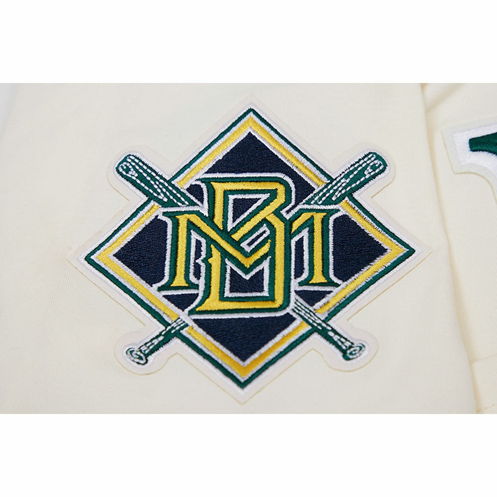 Milwaukee Brewers Pro Standard Cooperstown Collection Old English T-Shirt - MLB T-shirts