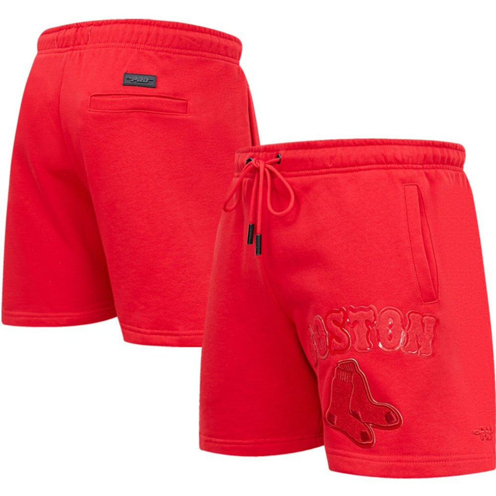Boston Red Sox Pro Standard Triple Red Classic Shorts - MLB Shorts