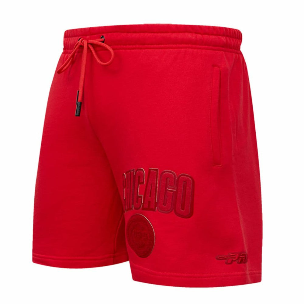 Chicago Cubs Pro Standard Triple Red Classic Shorts - MLB Shorts