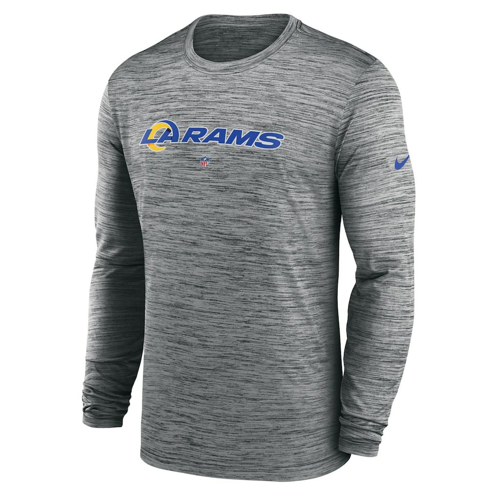 Los Angeles Rams Sideline Team Velocity Performance Long Sleeve T-Shirt | NFL US