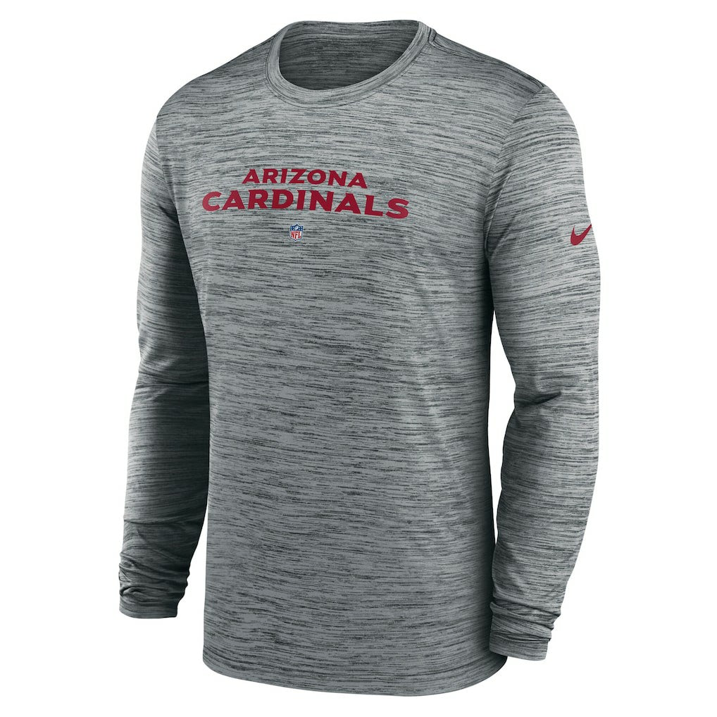 Arizona Cardinals Sideline Team Velocity Performance Long Sleeve T-Shirt | NFL Near me