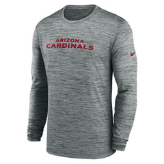 Arizona Cardinals Sideline Team Velocity Performance Long Sleeve T-Shirt | NFL Near me