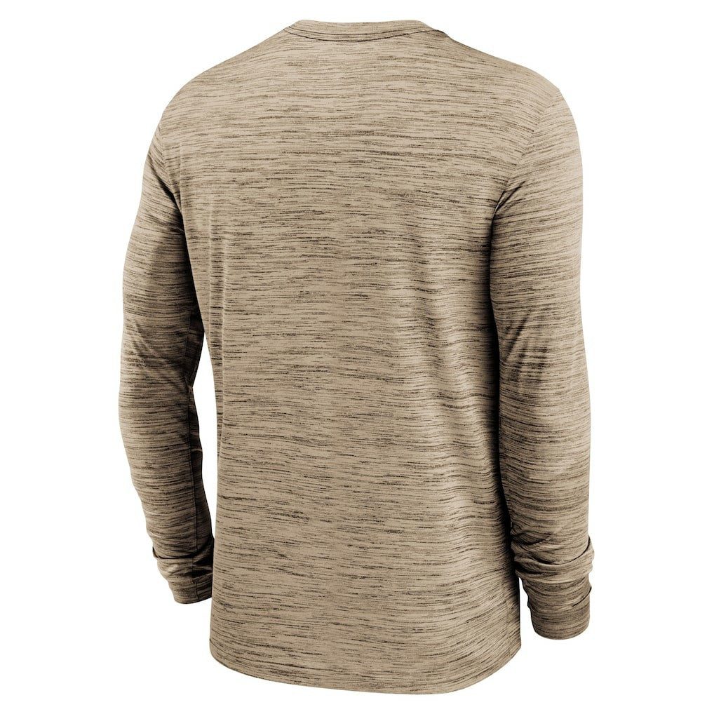 Cleveland Browns Sideline Team Velocity Performance Long Sleeve T-Shirt | NFL Online