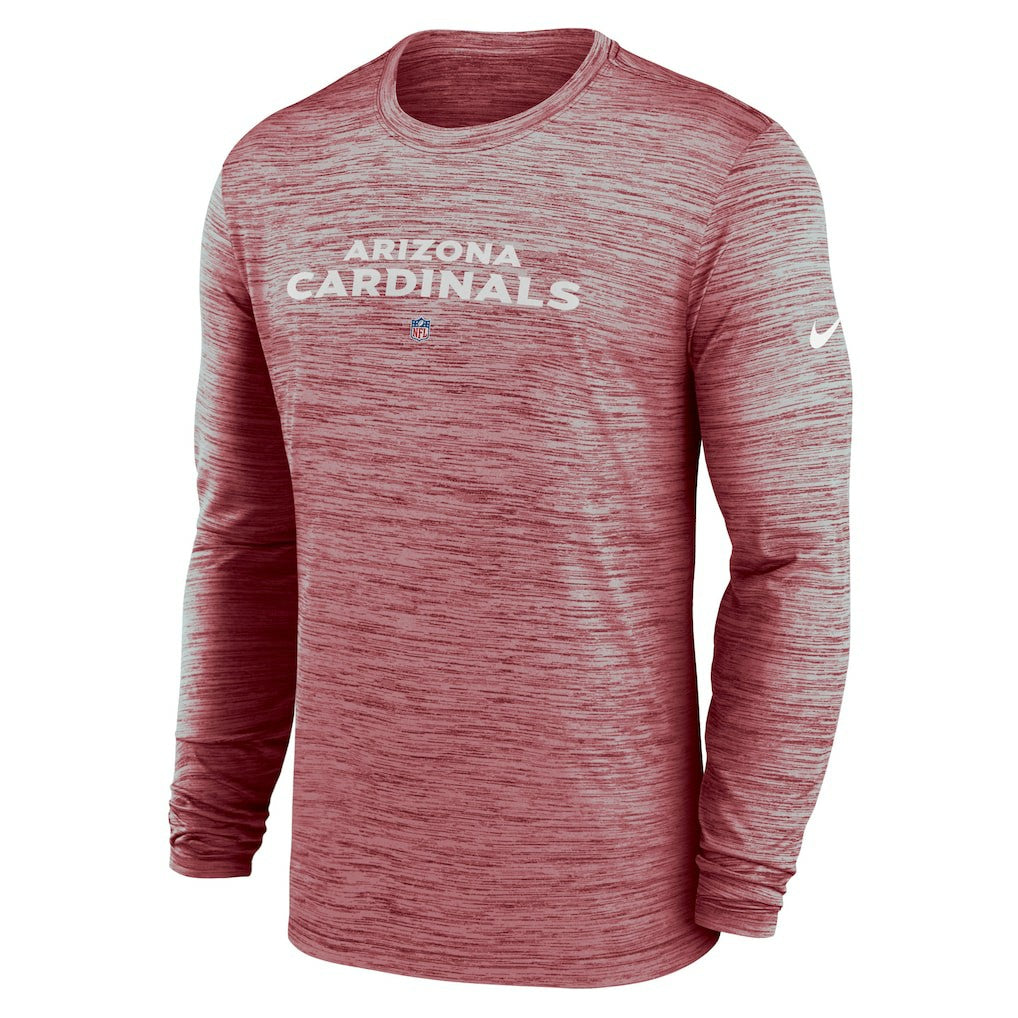 Arizona Cardinals Sideline Team Velocity Performance Long Sleeve T-Shirt | NFL Near me