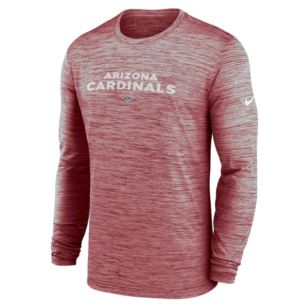 Arizona Cardinals Sideline Team Velocity Performance Long Sleeve T-Shirt | NFL Near me