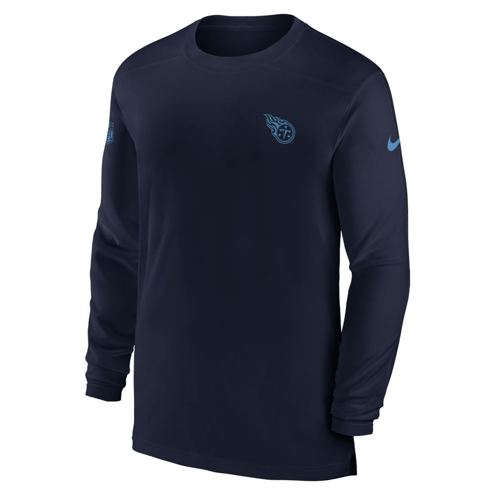 Tennessee Titans Sideline Coach Performance Long Sleeve T-Shirt | NFL Online