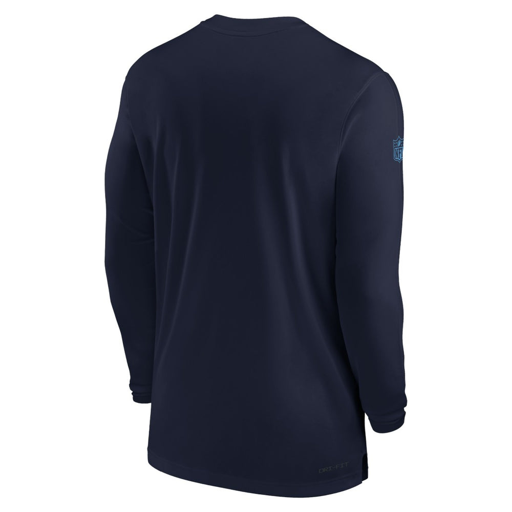 Tennessee Titans Sideline Coach Performance Long Sleeve T-Shirt | NFL Online