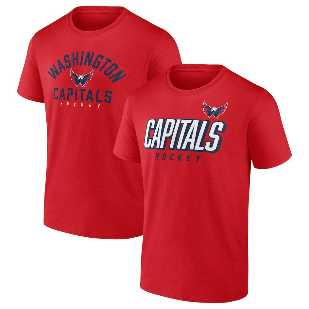 Washington Capitals Fanatics Wordmark Two-Pack T-Shirt Set -  NHL T-shirts