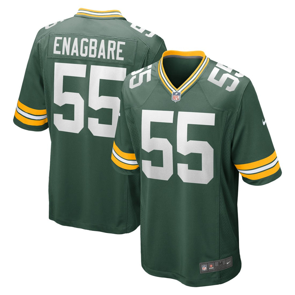 Green Bay Packers Kingsley Enagbare  Game Player Jersey | NFL Hot