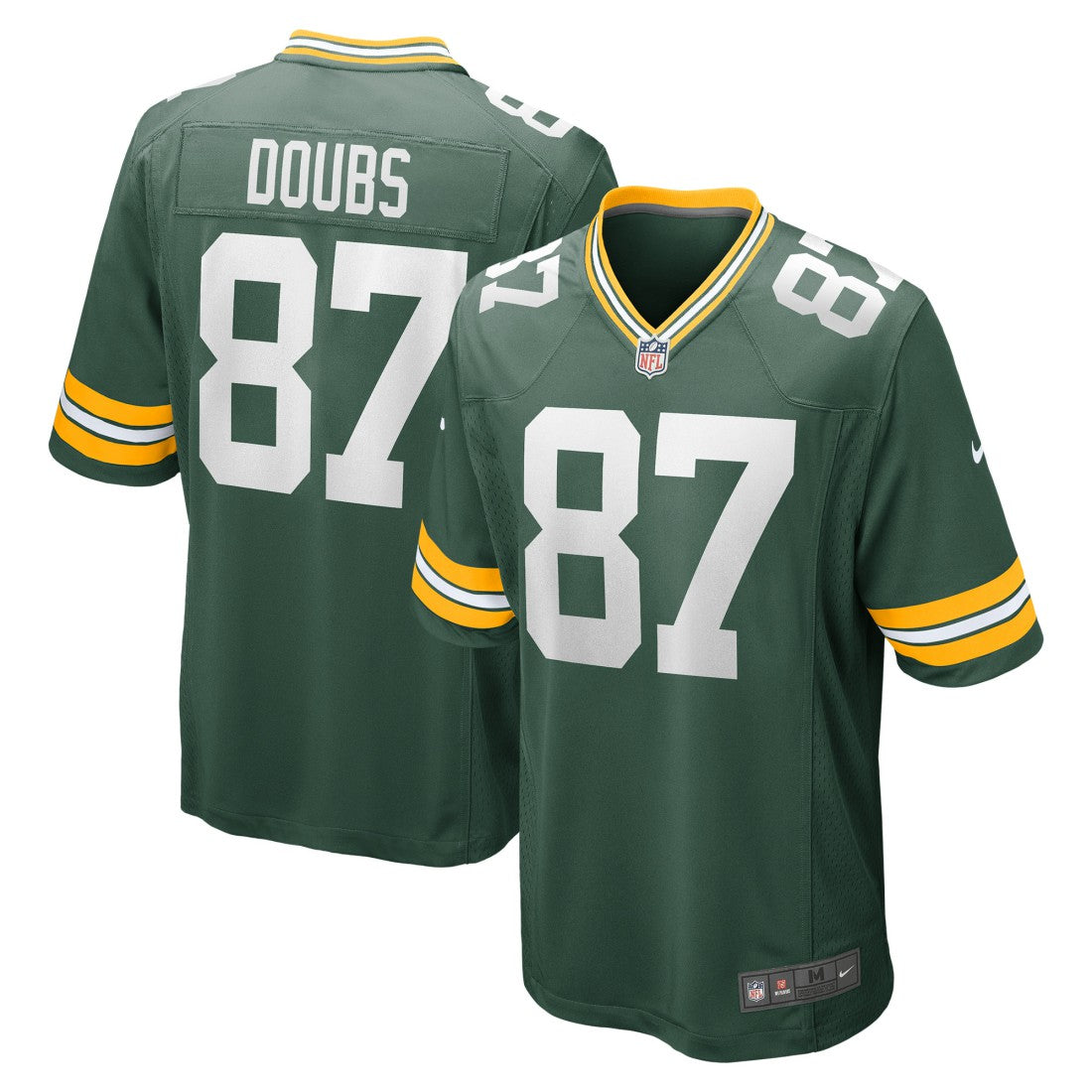 Green Bay Packers Romeo Doubs  Game Player Jersey | NFL Near me
