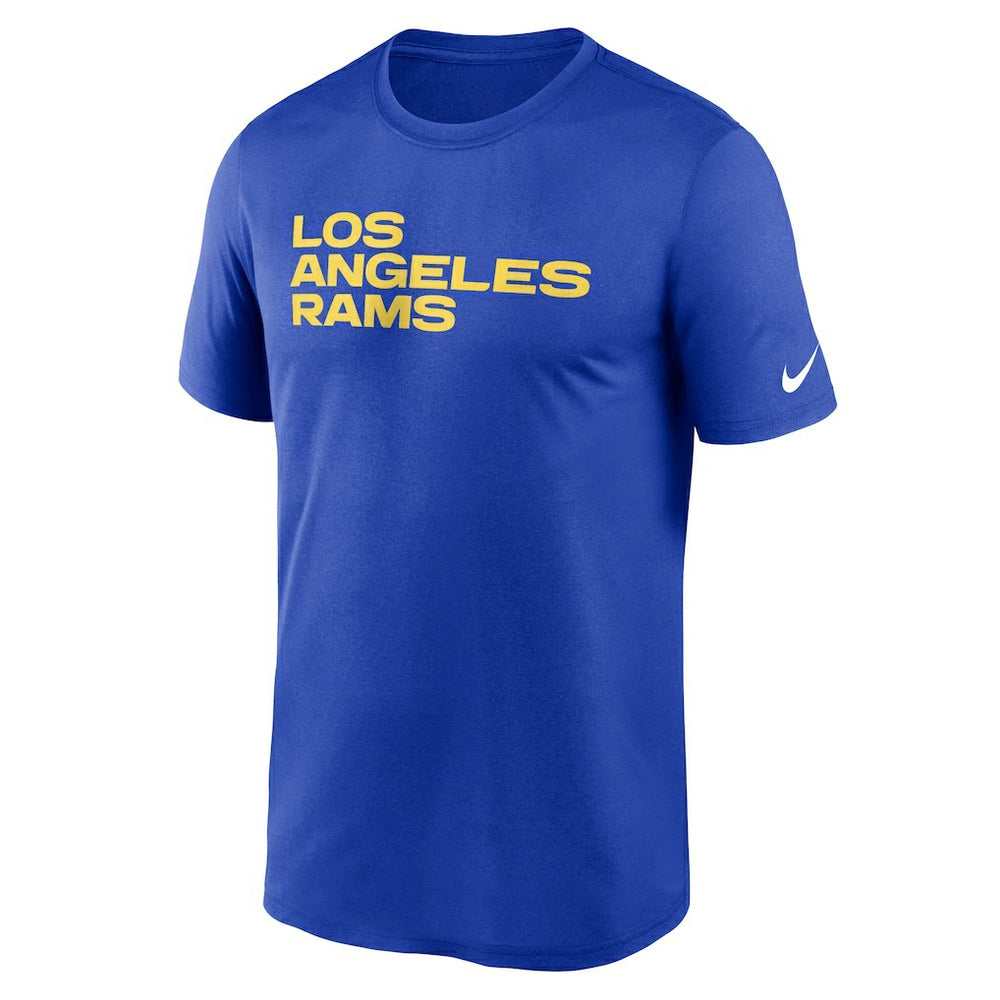 Los Angeles Rams Legend Wordmark Performance T-Shirt | NFL Sale