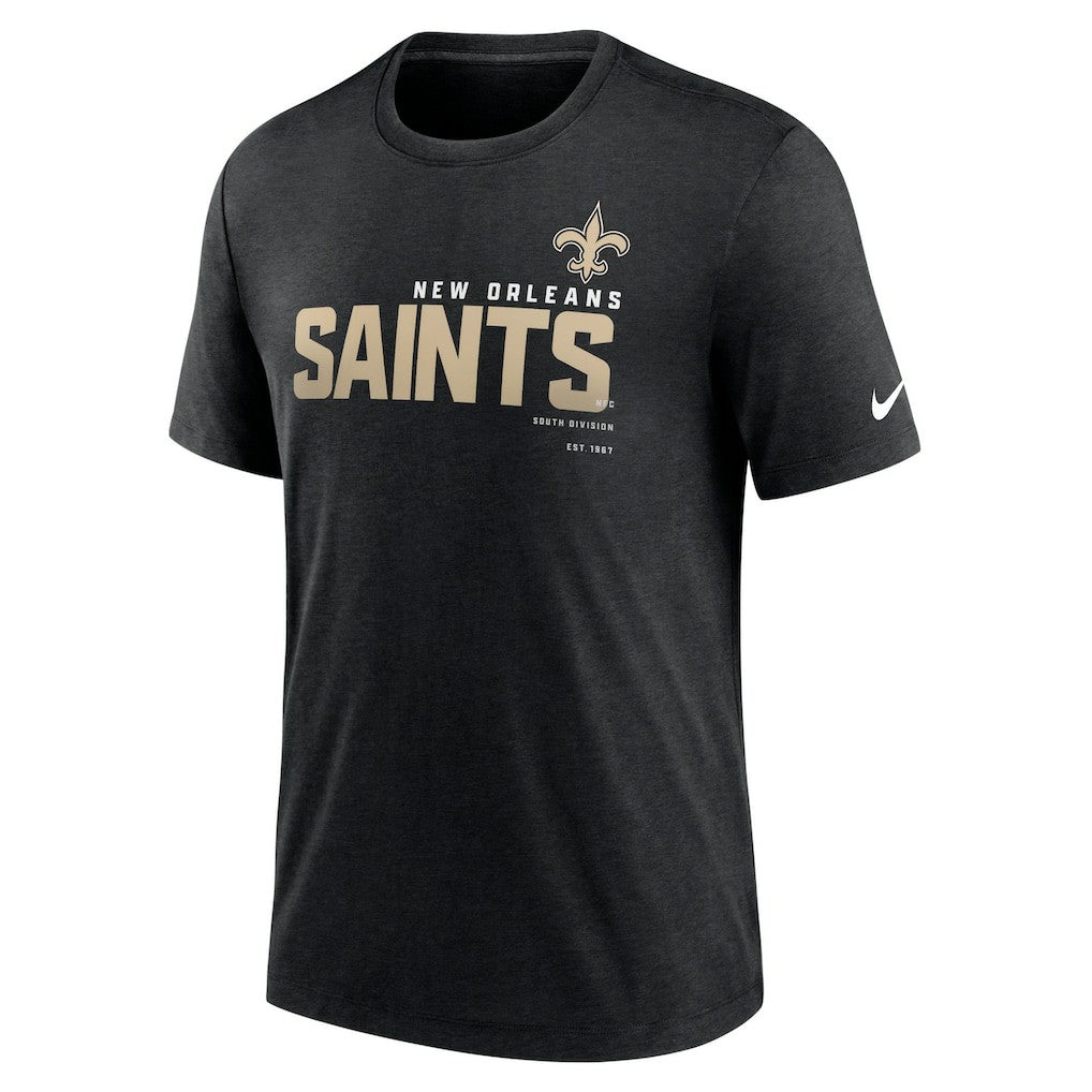New Orleans Saints Team Tri-Blend T-Shirt | NFL New
