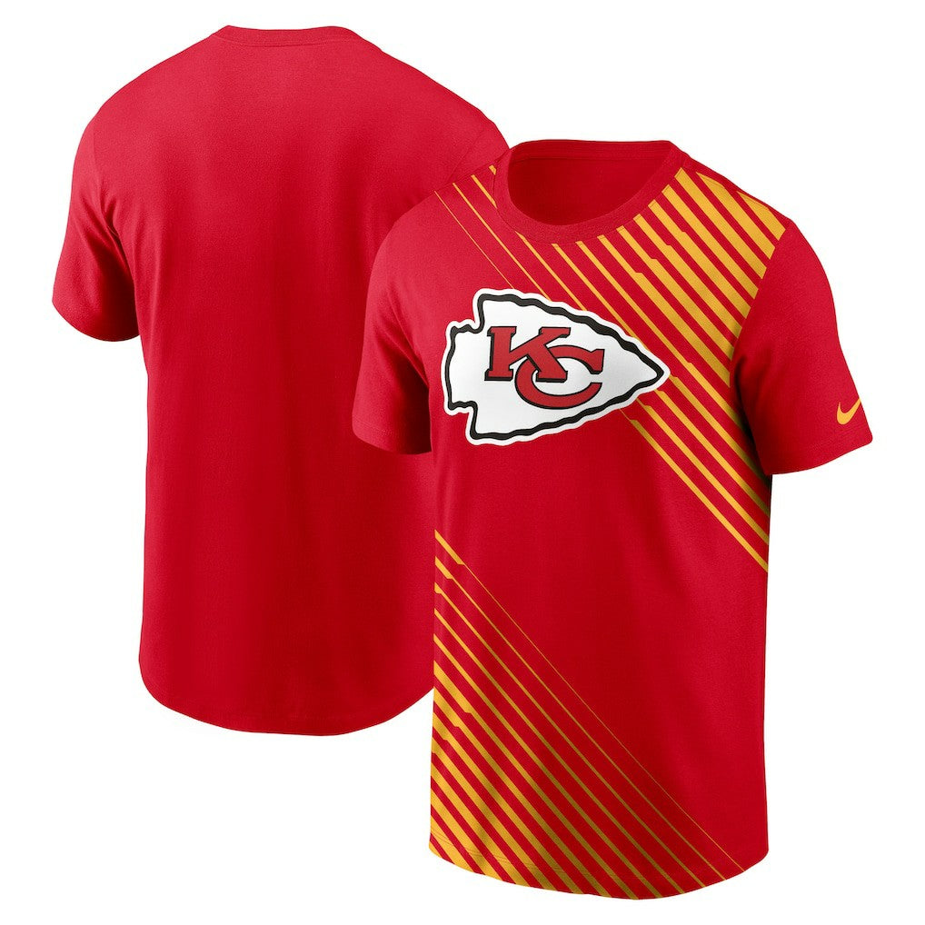 Kansas City Chiefs Yard Line Fashion Asbury T-Shirt | NFL Hot