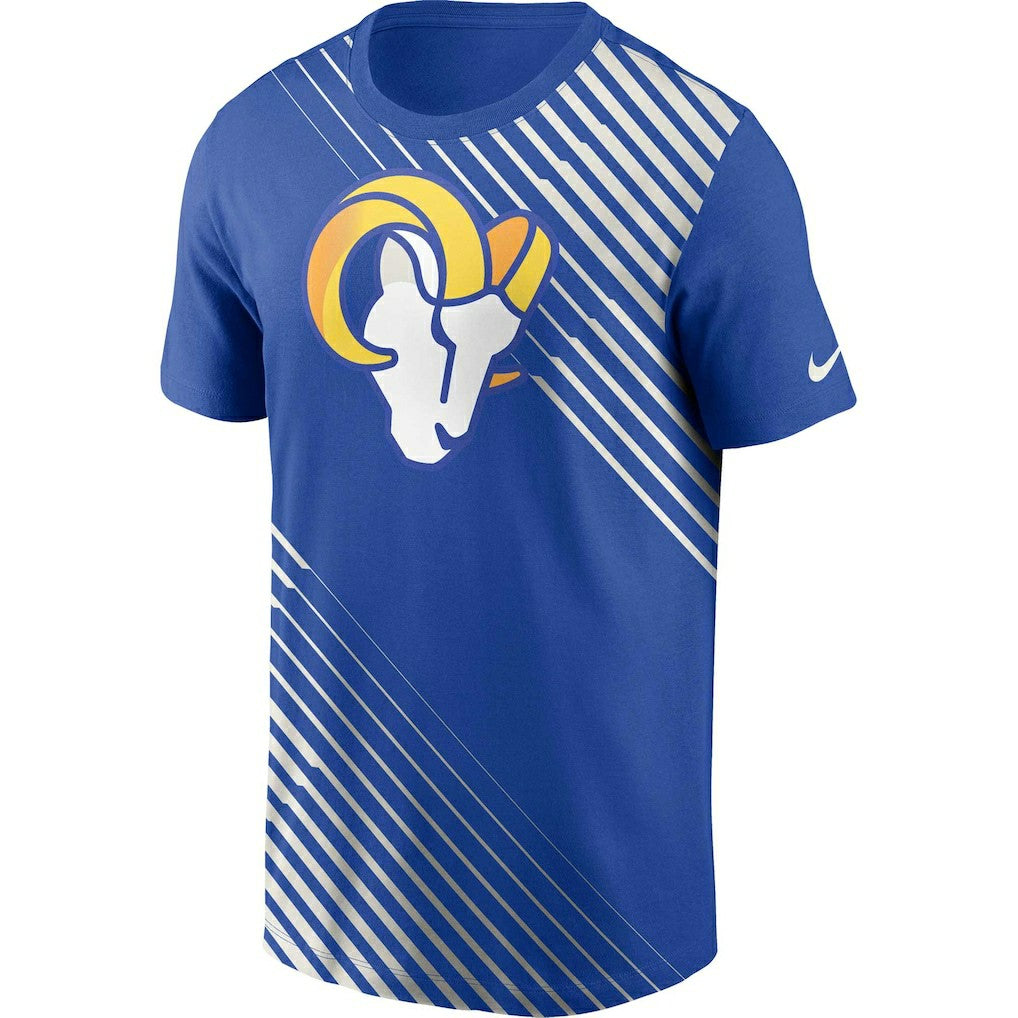Los Angeles Rams Yard Line Fashion Asbury T-Shirt | NFL Online