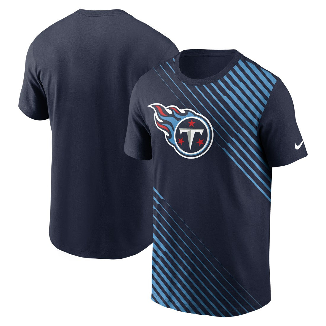 Tennessee Titans Yard Line Fashion Asbury T-Shirt | NFL Sale