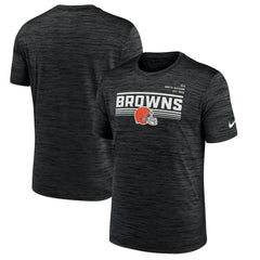 Cleveland Browns Yardline Velocity Performance T-Shirt | NFL US