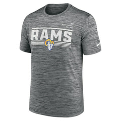 Los Angeles Rams Yardline Velocity Performance T-Shirt | NFL Sale