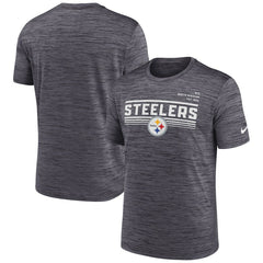 Pittsburgh Steelers Yardline Velocity Performance T-Shirt | NFL Hot