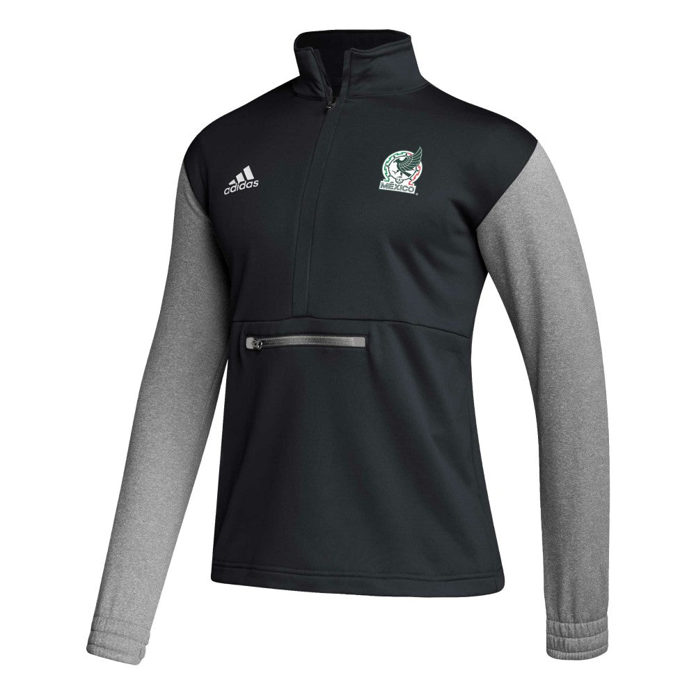 Mexico National Team Crest Long Sleeve Half-Zip Top