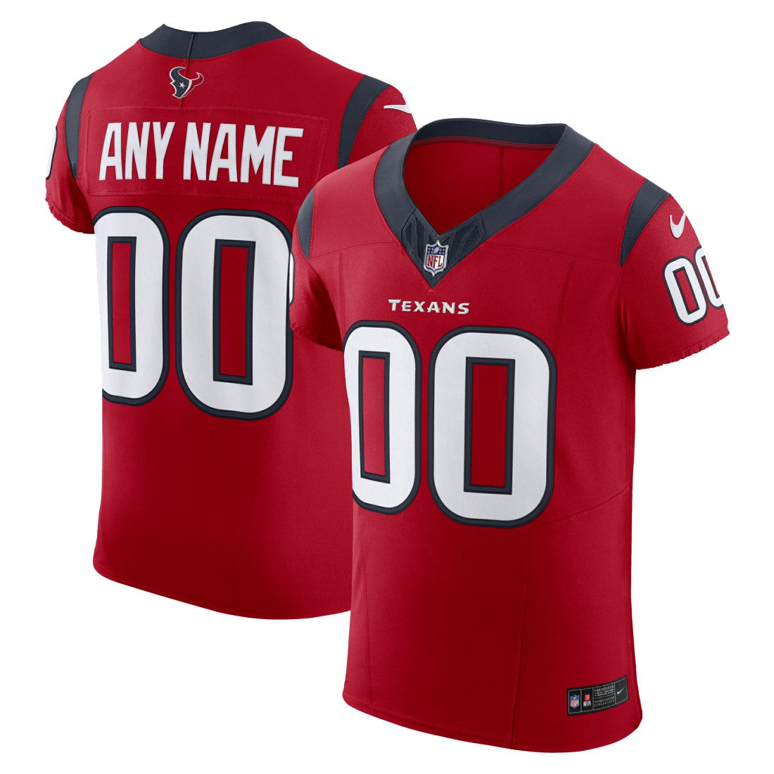 Houston Texans Alternate Vapor F.U.S.E. Elite Custom Jersey | NFL Near me
