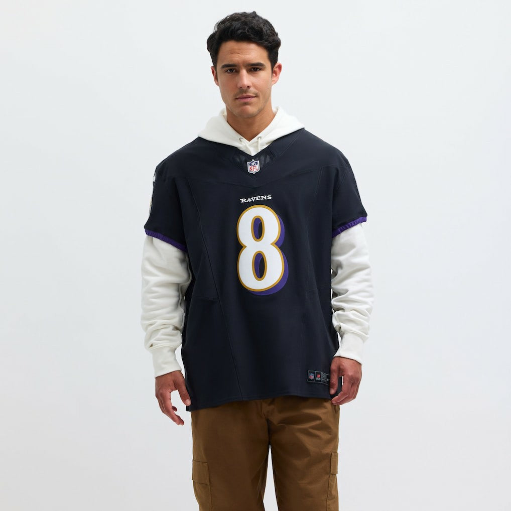 Baltimore Ravens Lamar Jackson  Alternate Vapor F.U.S.E. Elite Jersey | NFL New