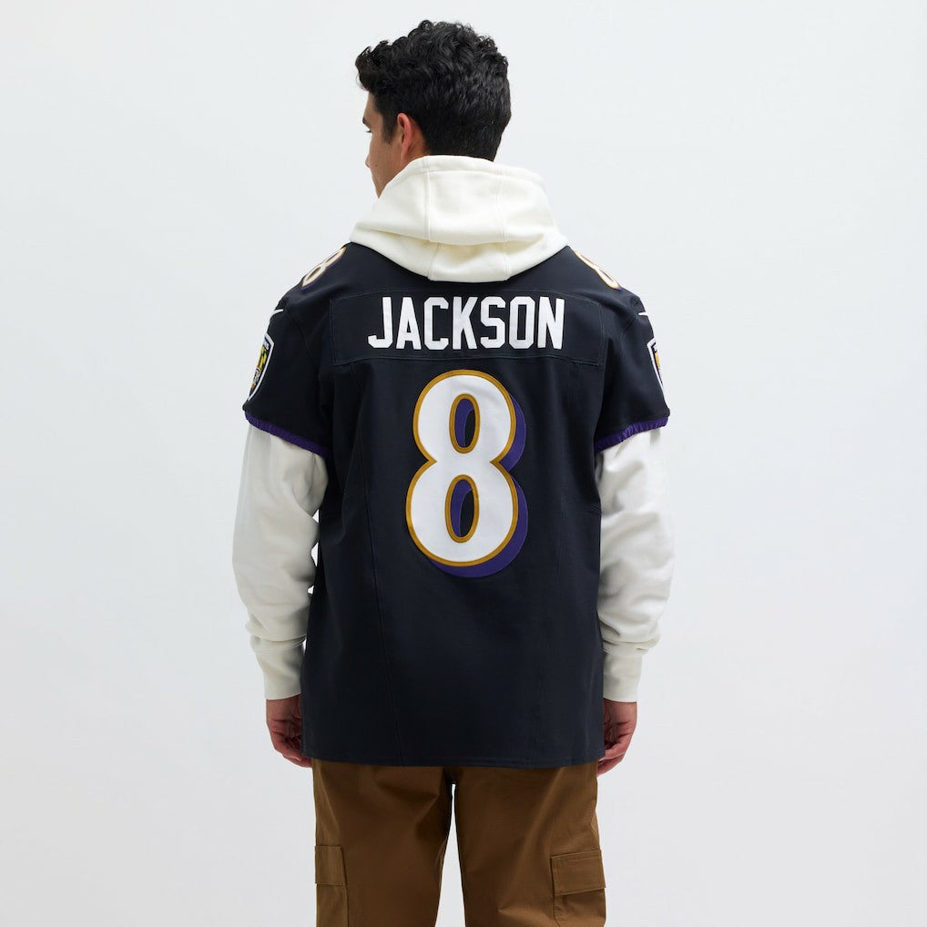 Baltimore Ravens Lamar Jackson  Alternate Vapor F.U.S.E. Elite Jersey | NFL New