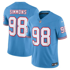 Tennessee Titans Jeffery Simmons  Vapor F.U.S.E. Limited Jersey | NFL Near me