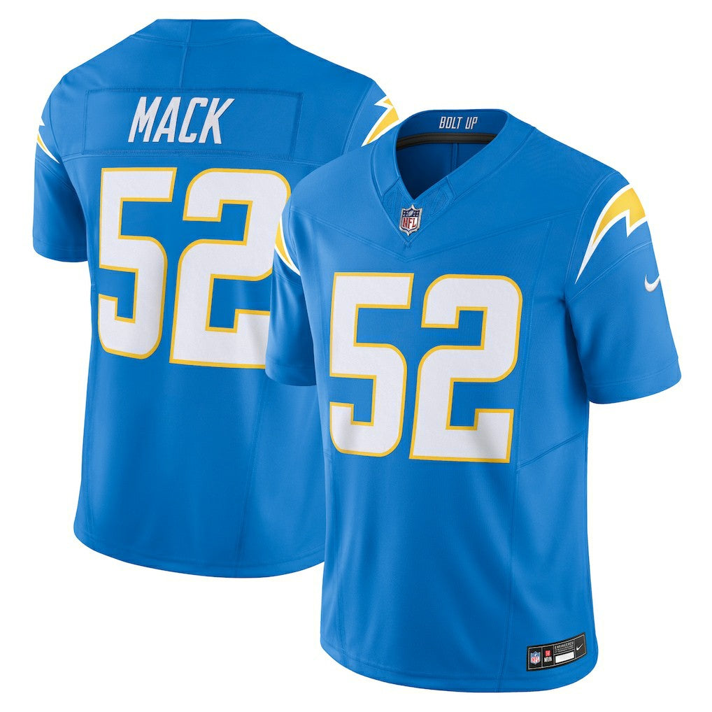 Los Angeles Chargers Khalil Mack  Vapor F.U.S.E. Limited Jersey | NFL Hot