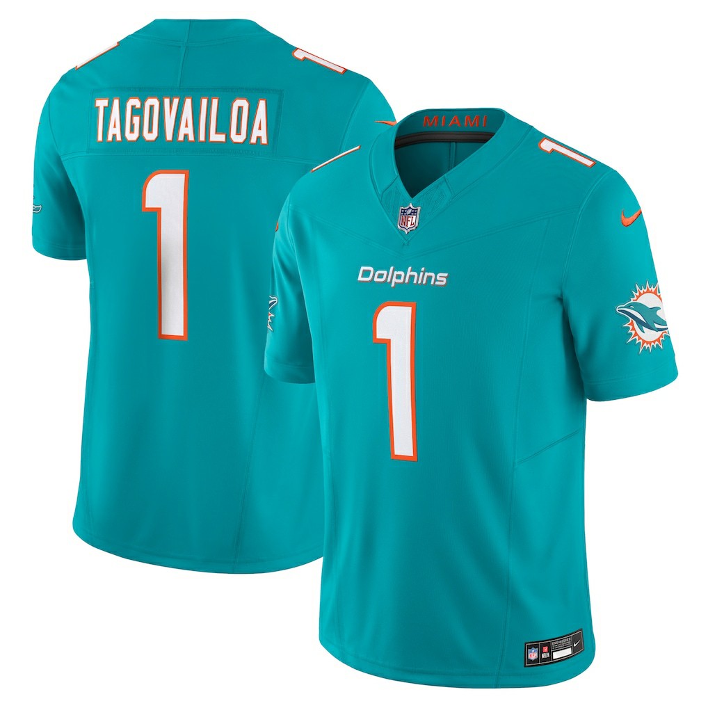 Miami Dolphins Tua Tagovailoa  Vapor F.U.S.E. Limited Jersey | NFL Discount