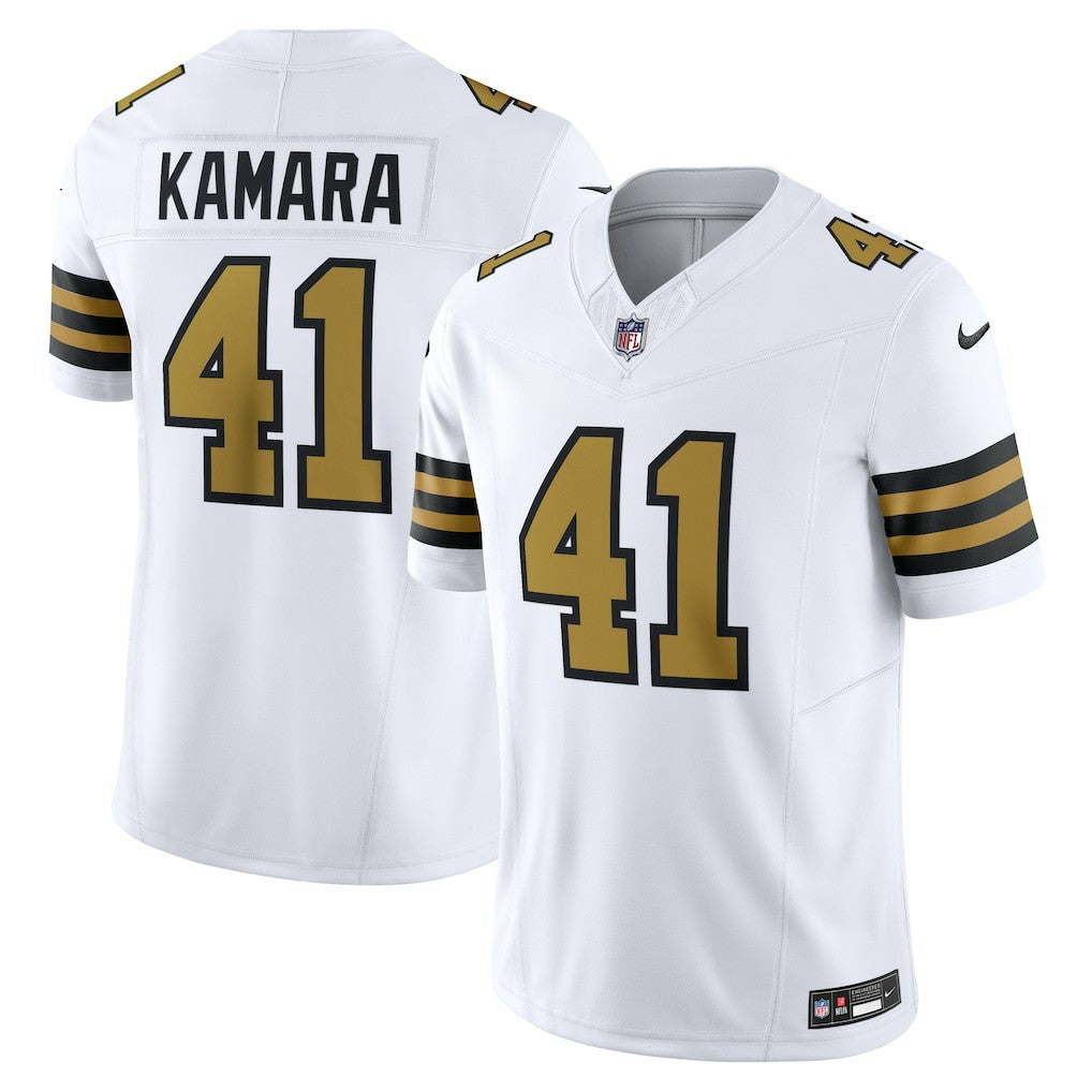 New Orleans Saints Alvin Kamara  Alternate Vapor F.U.S.E. Limited Jersey | NFL On sale
