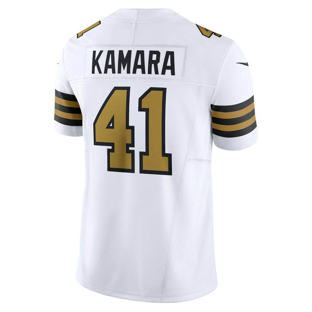 New Orleans Saints Alvin Kamara  Alternate Vapor F.U.S.E. Limited Jersey | NFL On sale