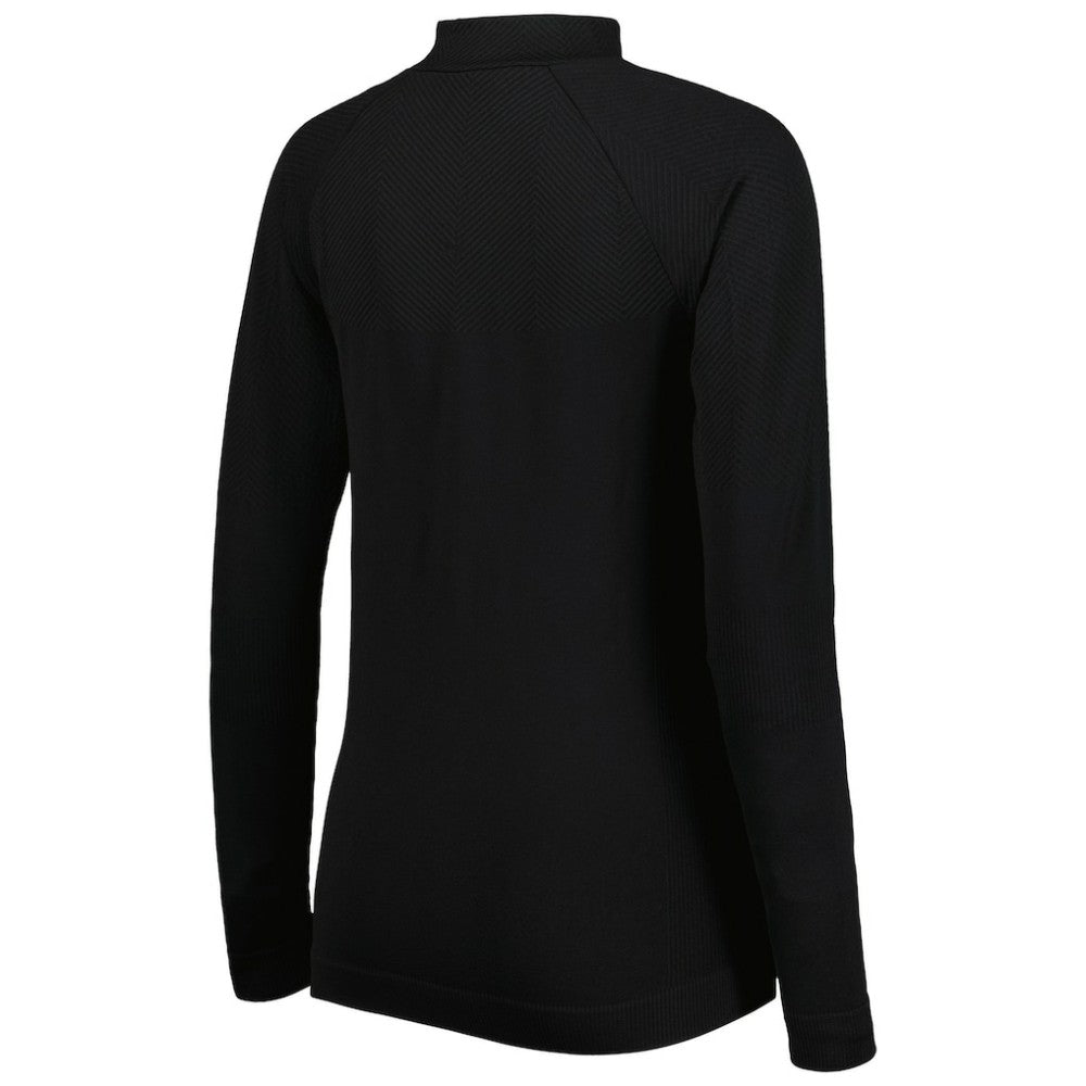 Houston Astros Levelwear Women's Verse Asymmetrical Raglan Tri-Blend Quarter-Zip Jacket - MLB Jackets